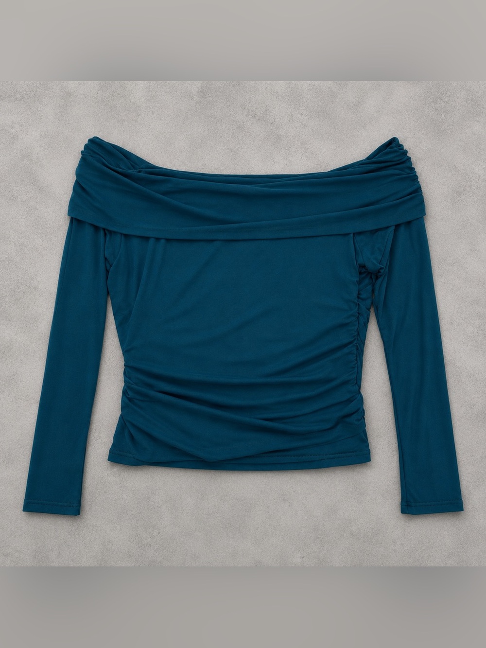 Nytry Qulesis Women’s Off The Shoulder Mesh Top Fall Loing Sleeve
